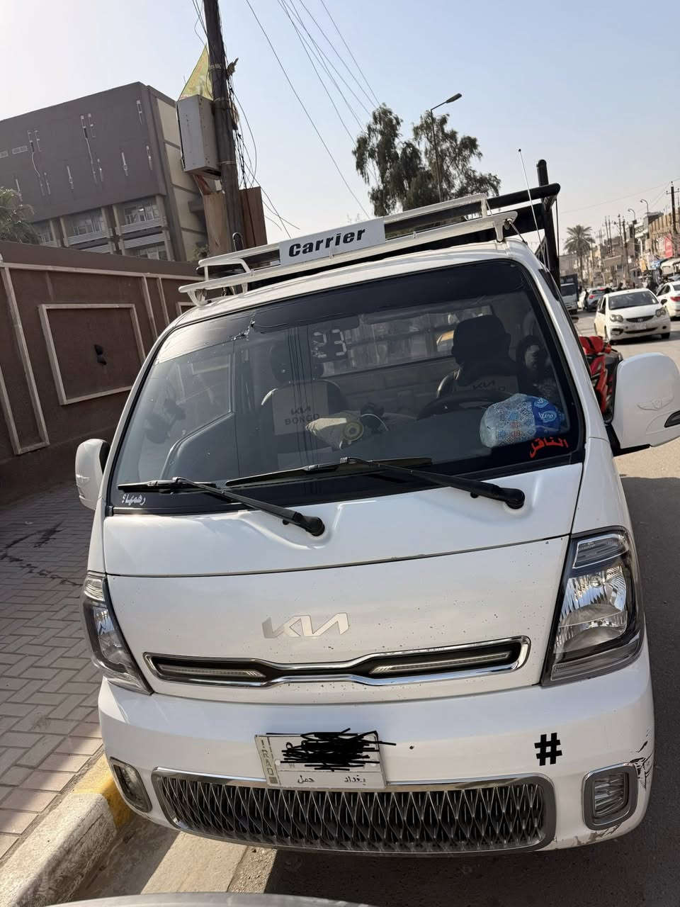 سلام عليكم كياموديل  ٢٠٢٣كامله مابيها اي نقص تشغل وتتوكل للرزق محجرها دوشمه تغليف سياره مشروع وطني بغداد باسمي ماشيه١١٠ كيلو متر مكفوله عدا البنيد مبدل البنيد القديم موجود يتصلح انطيك البنيد وياها سعر ١٤٥ بيها مجال حك الجيه ***********  مكلف بلنشر اتصل وتدلل مكان بغداد حي الجامعه
