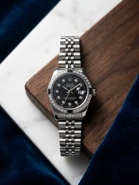 رولكس • ديت جست • مرصع بالماس