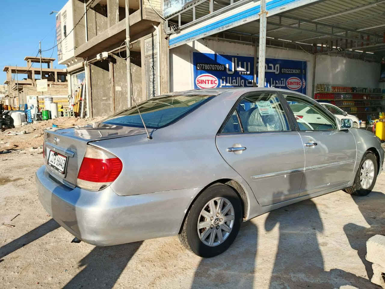 سلام عليكم كامري 2005 خليجي مكينه كير تبريد حداديه تمام مصبوغة حزام ضربه جاملغ الخلفي جاهز ه رقم بغداد جديد رقم الهاتف *********** السعر 65
