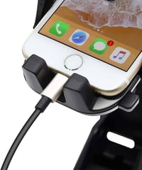 حامل موبايل سيارة • تدوير ٣٦٠ • قفل بلمسة