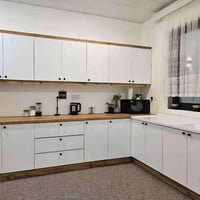 كاونترات خشب تركي • مرمر سنك ١٫٥م • توصيل بغداد مجاني