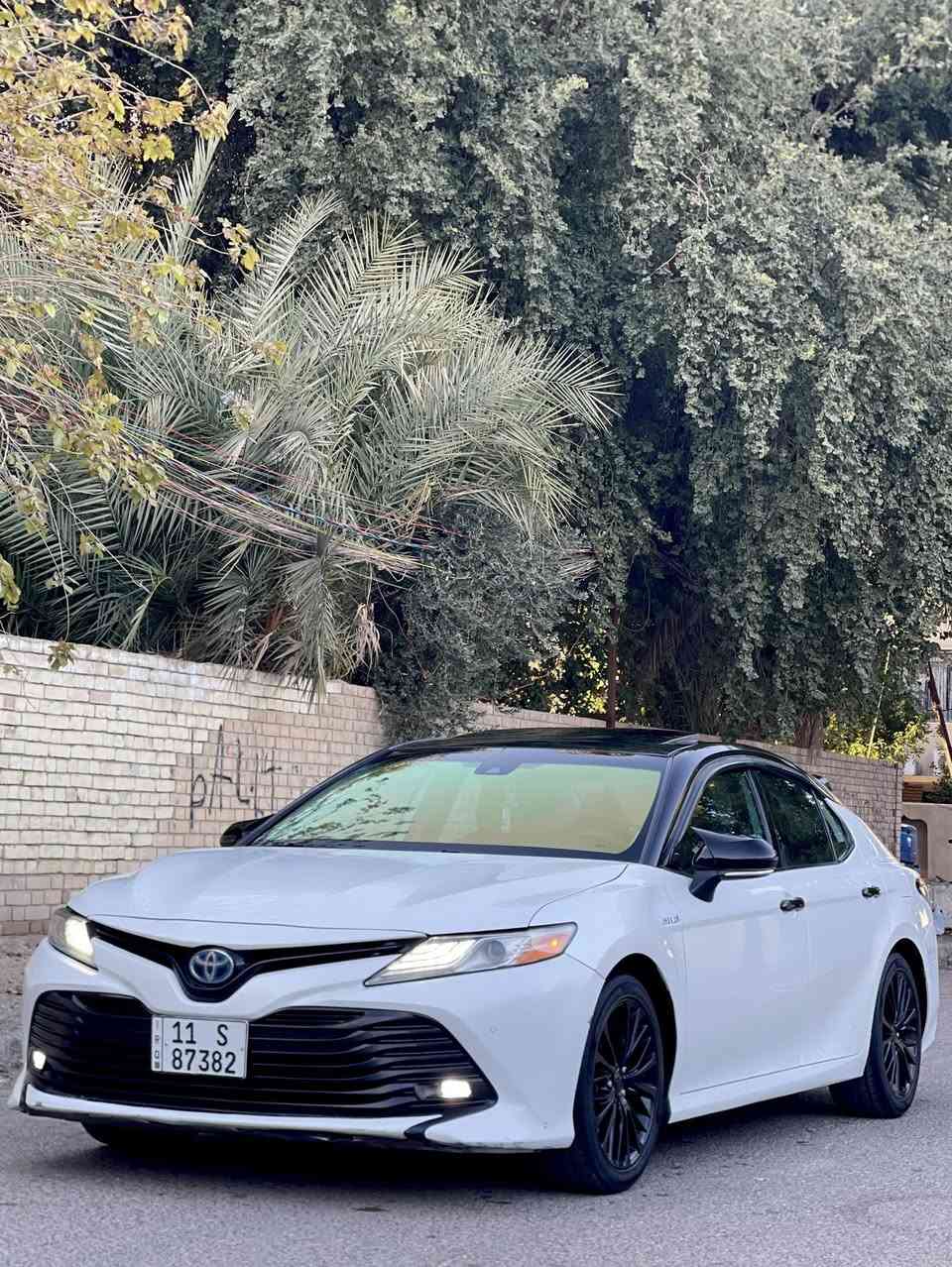 السلام عليكم 
كامري 2020 رقم بغداد الجديد باسمي 
فول مواصفات 1/1 XLE ..HYBRID
حادثه جاملغ امامي يمنه وشويه من حافة البنيد
بدون دواخل بدون ايرباك 
صبغ جاملغ امامي يمنه وشويه من البنيد فقط 
فول مواصفات 
بصمة ابواب بصمة تشغيل 
كشنات جلد - كشنات كهرباء - كشنات حار بارد
سايد بريك بصمه - اوتو هولد - مود درايف 4 انضمه
فول تحكم استيرن - قياده اليه - تحديد مسار
رادار 360 درجه - كامره خلفيه - حساسات 
فتحت سقف - زنون عالي ناصي 
ماشيه 73 Miles
شحن لاسلكي - فتحت سقف 
جام اماميه بلورايز - السياره كله عليه نانو سيراميك
وياله صابغهم حراري درجه اولى 
تخم تاير جديد - حداديه اماميه خلفيه كله وكاله 
كير ومحرك ممفتوحات شرط السونار 
السياره جديده ومصروف عليه هواي 
جاهزه كير ومحرك وحداديه وتبريد 
السعر 188 وبيه مجال للطيبين 
اتصال او واتساب 
عنواني بغداد 
هاتف ***********
