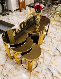 سيت طبلات • بيضوي • عسلي