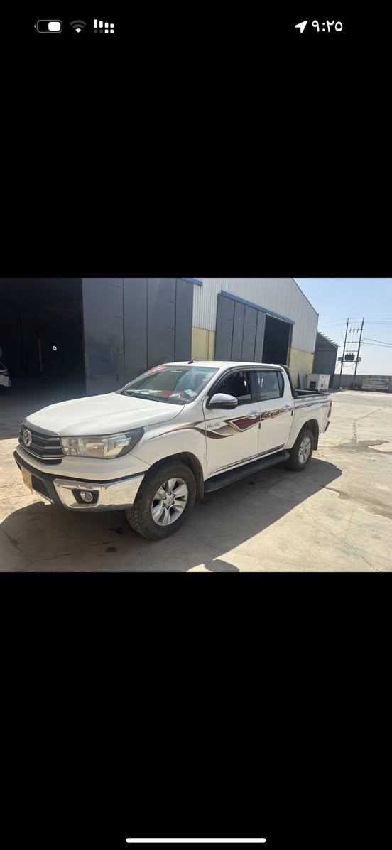#تيوتا هايلوكس 2018 
كير عادي …محرك مامفترح شرط…
شرط محرك لانفخ ولاصرف 
صبغ ومعجون مآبي مجرد مكان بارد 
ماشي ٢٠٠ 
بي كاربون بانزين 
تحويل شرط ثاني يوم 
السعر. #250 وبي مجال قليل 
شراي اتصل ***********
