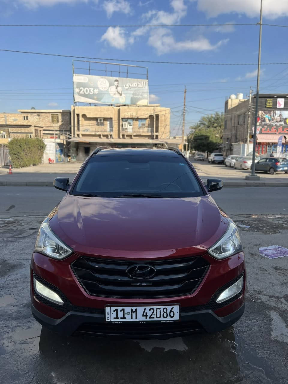 السلام عليكم 
للبيع سنتافيا 2016 وارد امريكي صبغ 3قطع ايرباك برده طاك بجم كبس صور سونار داخل منشور رقم شاصي بل صور 5راكب تبريد قطعتين لايت زنون عالي وناصي بلادي لد امامي مكينه 4سلندر معلايه كازكيت علمود بانزين كير ومكينه خير من الله حداديه مضبوطه سياره كامله ومصروف عليهه بل حقيقه احله من صور رقم بغداد بسمي هزه وسنويه جدد تحويل مباشر شاشه ابل كار بلي اصليه كأمره دواره مكاني بغداد الدوره حي الصحه السعر 138 وبيهه مجال اي ستفسار اتصل وتدلل رقمي ***********
