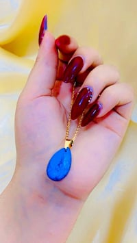 قلادة الحسد • حجر فيروزي • ذهب برازيلي