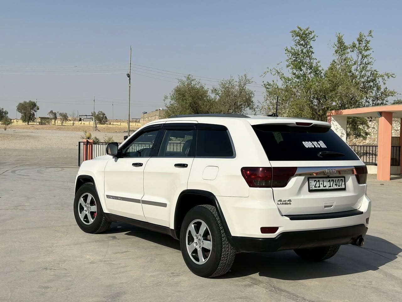 السلام عليكم ورحمه الله وبركاته
جيب لاريدو 

2011

امريكي 

صوره سونر سياره بل منشور

گير محرك تبريد تدفئه بشرررررط

بدون اي نواقص

فور ويل 

كشن كهرباء

بصمه

السعر 169وبيه مجال بسيط للشراي الجاد

مكانه ديالى خانقين 

الخاص مفتوح 

للاستفسار ***********
