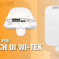 Wi-Tek • PoE ٨ بورت • ٢ بورت SFP