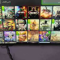 جهاز اكسبوكس للبيع مع كامل ملحقاته +سماعه اصليه +حساب العاب+الجهاز نضي...