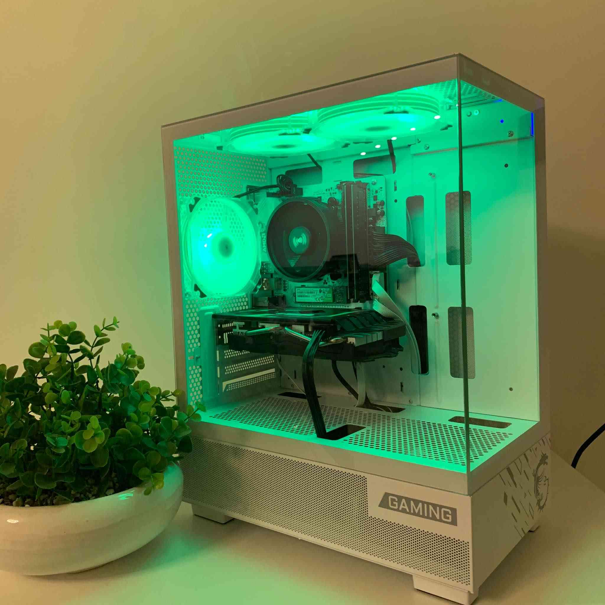 PC Specifications

CPU: AMD Ryzen™ 5 3500 (6C / 6T)
CPU Cooler: AMD Wraith Stealth
MOBO: SOYO B450M-D4 Pro
RAM: 16GB (2×8GB) DDR4-3200
SSD: WD Green 250GB M.2
HDD: Vivetronic 1TB 7200RPM
GPU: AMD Radeon™ RX 580 8GB (Peladin Edition)
PSU: Tempest 650W Power Supply
Case: MSI Mid-Tower Case (Fish Tank Style) السليمانية, العراق


**إذا كنت صاحب هذا الإعلان وتريد حذفه لأي سبب، رجاءا أرسل رسالة إلى الدعم الفني**