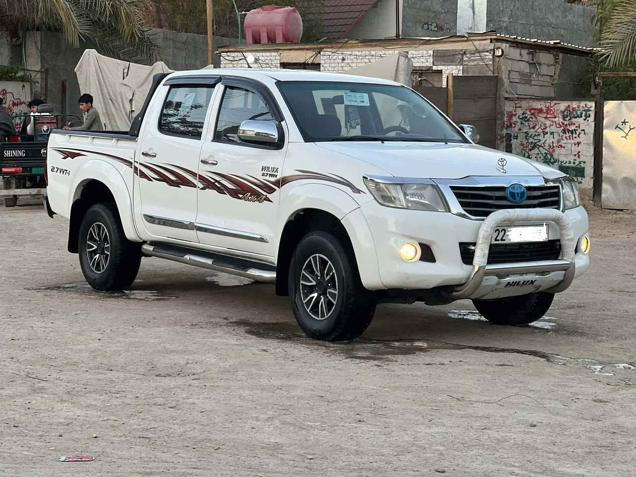 السعر ﴿198﴾وبيها مجال
الاتصال ***********

بيكم فورويل 2013رقم اربيل دولي تريد وكاله تريد تحويل 

﴿مكفوله كفاله عامه﴾ السياره جديده كلش ﴿مكينه وكير وضع شركه﴾ حداديه جديه تخم تاير جديد 

مكان السياره كوفه حي ميسان
