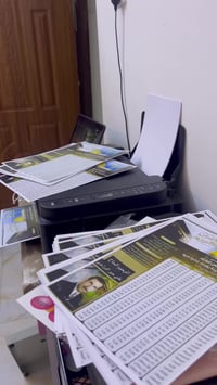 كانون A4 • طابعة نضيفه • شعب