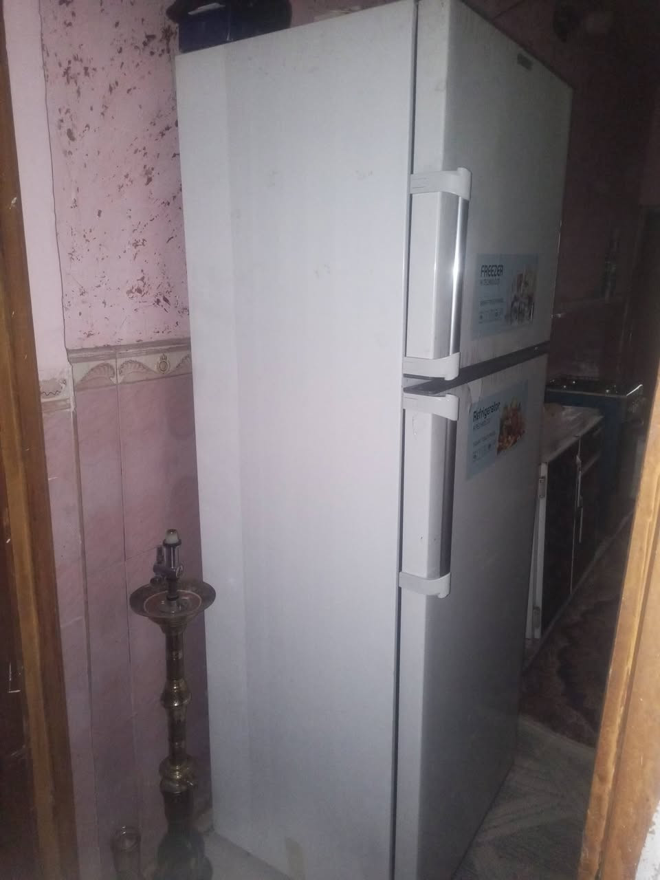 السلام عليكم ثلاجه للبيع سعرها 275 قفل مستعمله خمسه ايام بغداد الحسينيه مدخل التكسيات ***********
