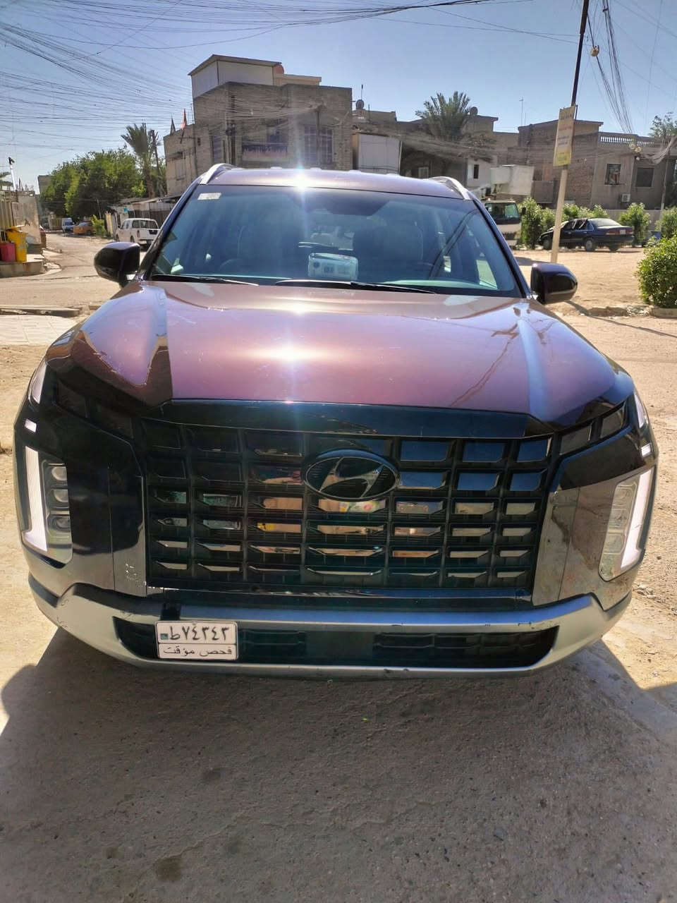 بليسايد موديل 25 فئة SEL لون كرزي الداخل رصاصي فاتح فحص مؤقت ماشيه 10 الاف مايل حادث تبديل بنيد وچاملغ وصبغ باب عكس السائق عنوان بغداد رقم تلفون -- ***********
