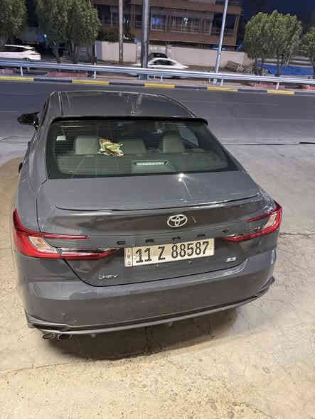 السلام عليكم 
كامري 2025 se  هايبرد 

رقم بغداد تحويل ثاني يوم 

ماشيه٢٠٠٠٠ كيلو زيرو السيارة 

الضرر موضح بلصورة 
مواصفات معروفة 

كشن كهرباء 

تبريد قطعتين 

شاشة كبيره 

كشن جلد 

كامرة خلفية + كامرة امامية تصوير بلادية 

تحكم ستيرن 

ثلاث وضعيات قيادة 

السيارة خير من الله

السعر خاص

مكان بغداد حي تونس

رقم الهاتف ***********
