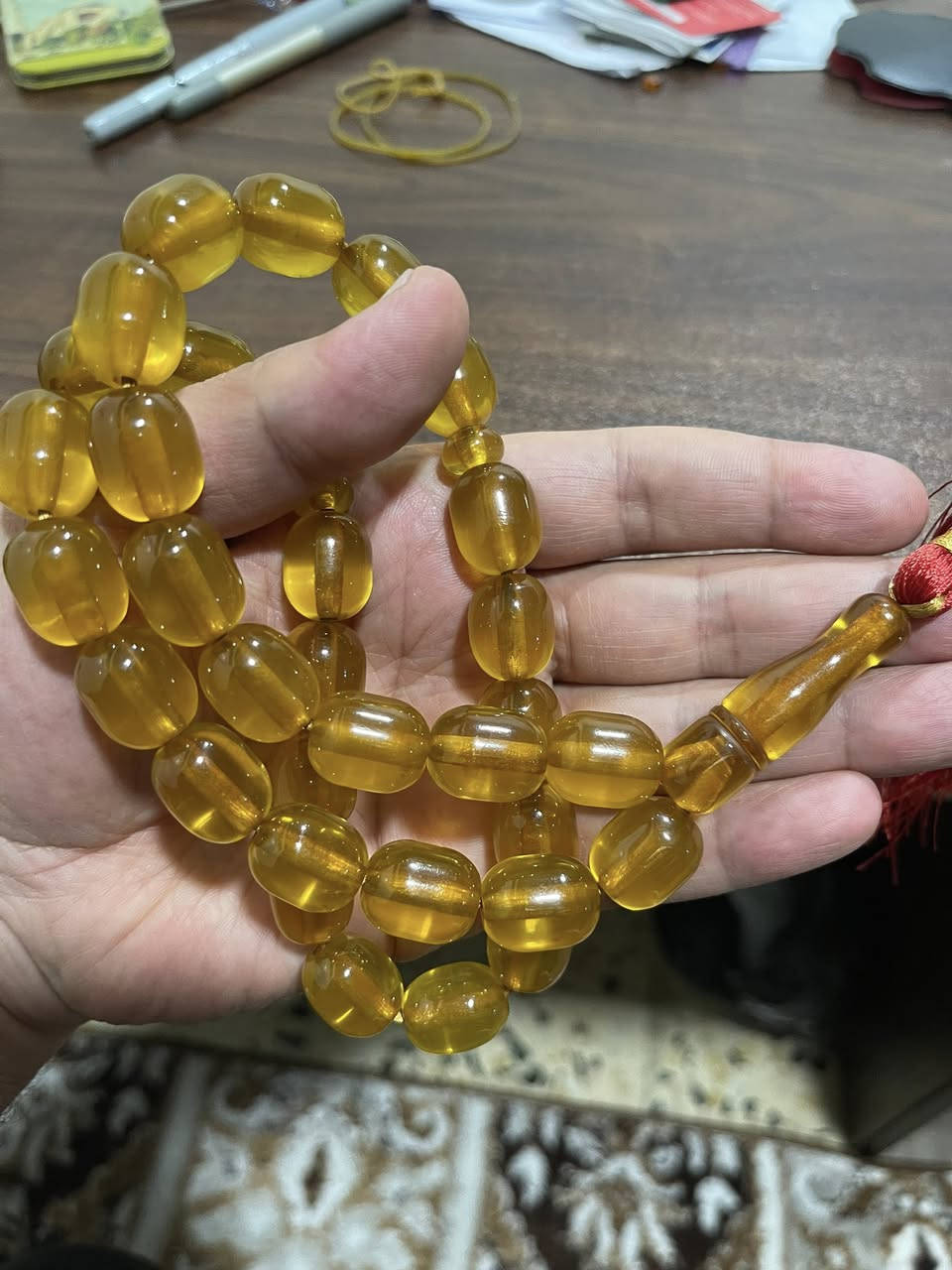 سندلوس نجفي انتيك نظافة فوق الممتازة
وزن ١٠٥ غرام
عدد ٣٣
لون اصفر شمعي 
الاتصال على الخاص


**إذا كنت صاحب هذا الإعلان وتريد حذفه لأي سبب، رجاءا أرسل رسالة إلى الدعم الفني**