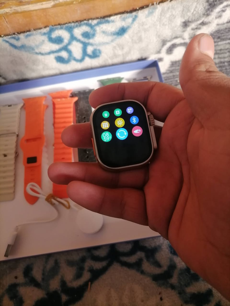 للبيع ساعة Ultra 3
ملحقات كامله ✅
7 سير✅
شحن لاسلكي✅
مكاني نجف.. ولا يوجد توصيل،
السعر 30الف وبيه مجال حك الجيه،
للتواصل خاص.


**إذا كنت صاحب هذا الإعلان وتريد حذفه لأي سبب، رجاءا أرسل رسالة إلى الدعم الفني**