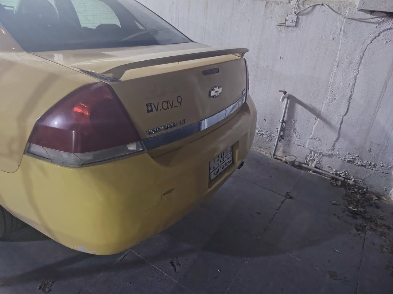 سلام عليكم
امبالا 2011 رقم صلاح الدين مشروع وطني 28سنويه مصفره هيئه وغرامات بطاقه بانزين ما مقدم كير محرك كهربائيات كله شغاله دوشمه جديده شاشه ايباد
 اذا اكو مرواس حسب القناعه. مكاني كركوك  سعر 65 بيها مجال  استفسار أكثر اتصل على رقم. ***********
