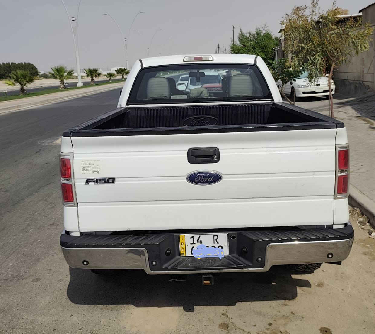 فورد F150 موديل 2014 مواصفاتXLT وراد امريكي حادثها خلفي الدعاميه الخلفيه محرك 8 V 5000  گير 6 نمر رقم بصره  باسمي باب طويل بدي طويل سياره جاهزه مكاني البصره الزبير للاستفسار *********** البصرة, العراق
