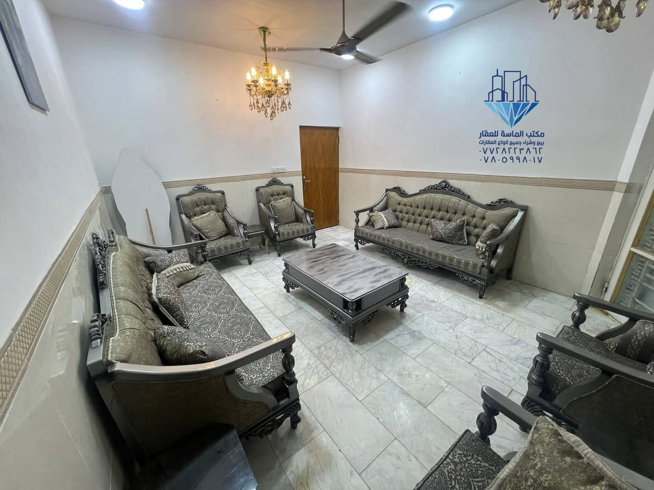 دار للبيع...

الموقع // المسيب _حي المعلمين خلف الجامع الاصفر

المساحة//  200متر   طابقين  (طابو زراعي)    سند ٢٥

السعر//185 مليون قابل للعملة

يتكون من...

استقبال +   4 غرف نوم  كل طابق غرفتين
مطبخ    +      صالتين    كل طابق صالة
مجمع صحيات داخلية وخارجية
كراج +حديقة
مناور +درج خارجي للطابق الثاني 

مواد البناء درجه اولى طابوق السقف صب كونكريت
الارضية مرمر للطابقين حزام سيراميك دار جاهز ومرتب
من حيث الموقع والبناء حديث سنة ٢٠٢٠

للإستفسار /*********** واتساب
#مكتب #الماسة #للعقار
