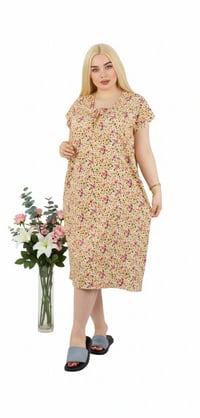 عرض خاص لاصحاب التنزيلات  دشداشه مارينا مشجر مطاط مقاس فري سايز ✅️تلبس...