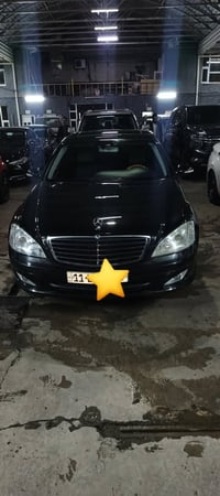 مارسدس S 2009 فول الفول للاخير  بدون صبغ  مكينه 550 8سلندر  اربع كشنات...