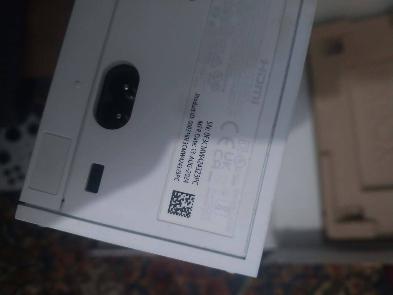 السلام عليكم اكس بوكس سيريس اس اصدار 24 شهر الثامن استخدام شهرين شخط ما بيه نضيف كلش  أريده ب390 وبي مجال قليل للشراي للاستفسار خاص او واتساب *********** مكاني واسط ومتوفر توصيل لكافة المحافضات
