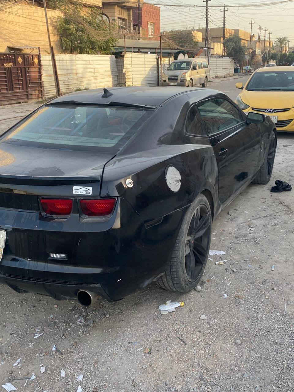 كمارو RS 2012 محرك جديد /غراض صدر جديد /فلنجات جدد / دسكات / باتري جديد /  مبرمجه عل بانزين عادي  ومحسن داخل دوشمه رياضي احمر وسود
نقص كهربائيات بسيطه 
وتبريد 
والكشر يرادله ترتيب 

 شوكت متريد تحول احول 

السعر 78$ مكاني بغداد 
رقم ***********
***********
واتساب موجود 
فيس موجود
