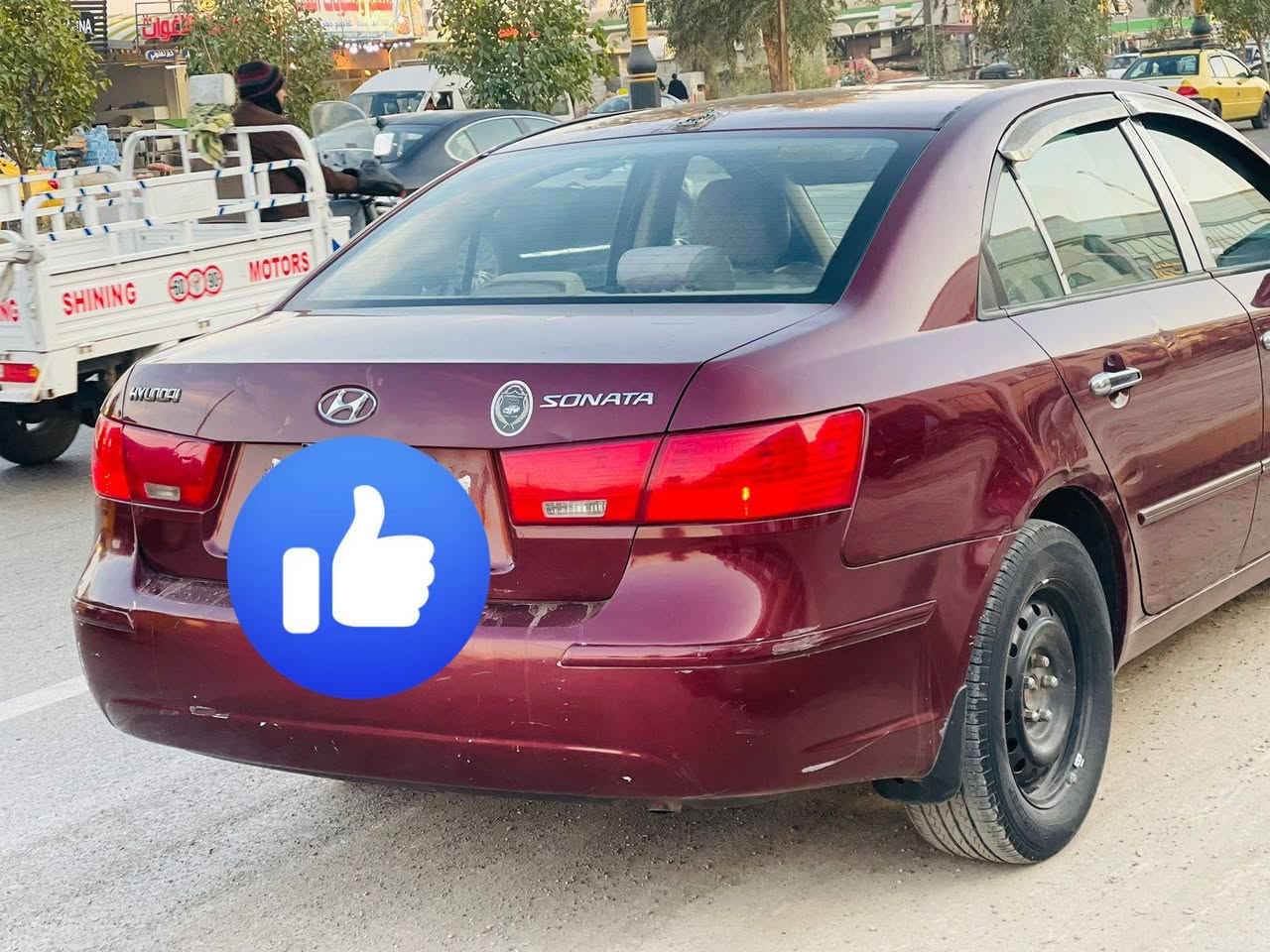 السلام عليكم
سوناتا موديل 2009 وارد امريكي  رقم ديالى مشروع وطني شرط التحويل سنويه لل 28  ظررها باب السائق ومرشوش 3قطع سونارها  بيها سياره مكينه 2400دوش. تبريد ثلج تدفى شغال  السياره شاشه وكامره    للاستفسار الاتصال على الرقم *********** 
السعر 105وبيه مجال
