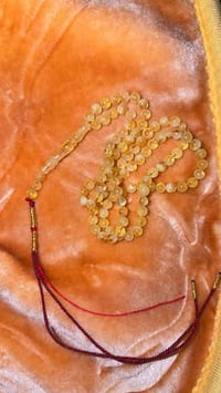 سبحة كهرب حر طبيعي سوبر 101 منوصفة ,,,14.7 غرام  كركوشة خليجية 3 حبات ...