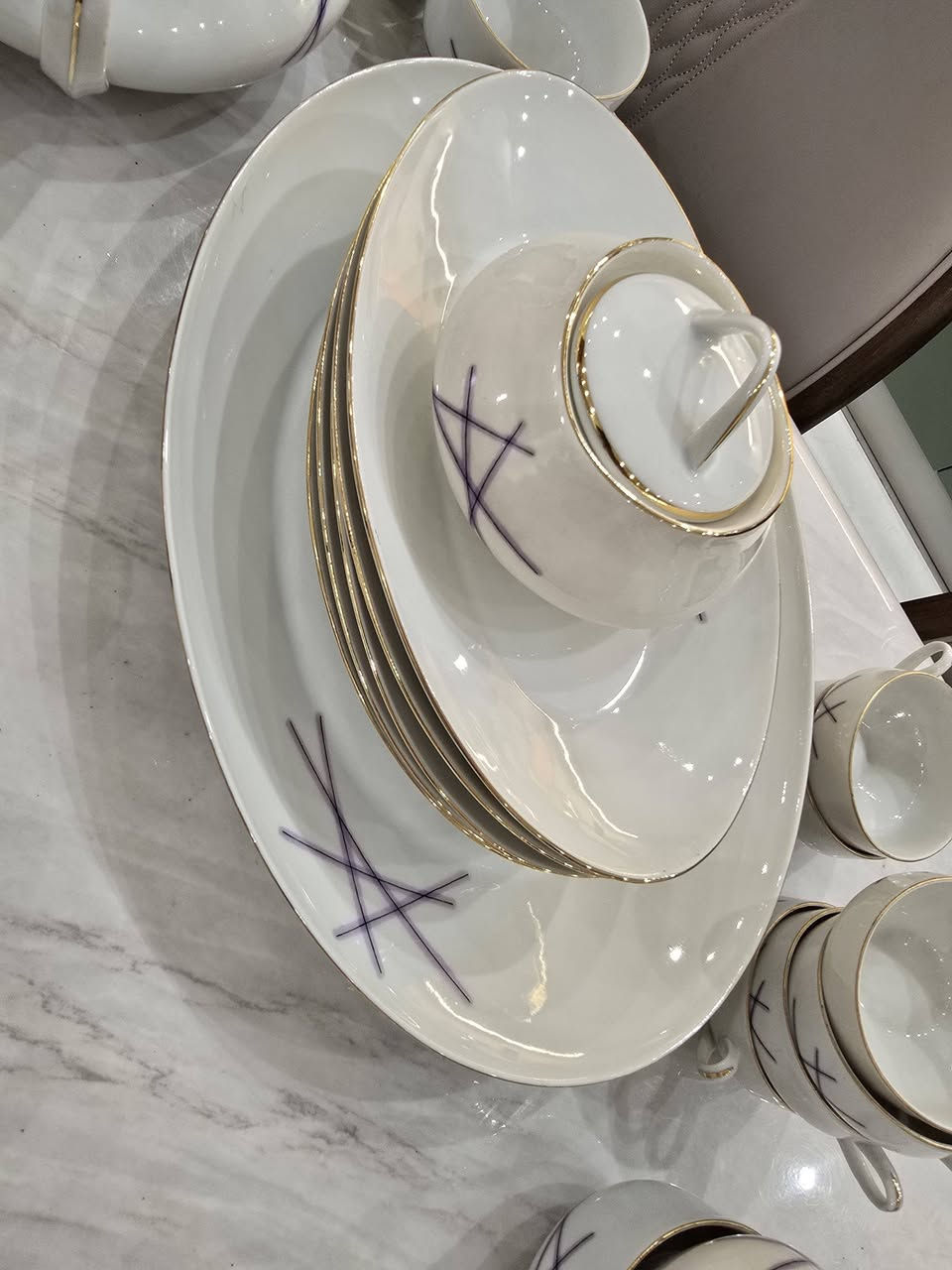 سيتات مواعين اثنين 
يتضمن كلاصات وفناجين قهوة وفناجين شاي ومواعن صغار وكبار وقواري وكاسات شوربة
المكان حي الجامعة 
سعر السيتين 50 الف
ملاحظة بعد اكو قطع ما مصورة


**إذا كنت صاحب هذا الإعلان وتريد حذفه لأي سبب، رجاءا أرسل رسالة إلى الدعم الفني**