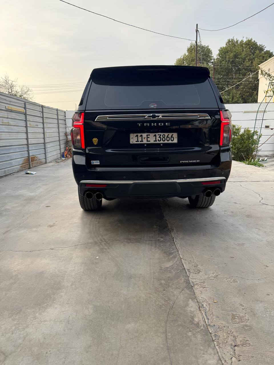 شيفروليت تاهو بريمير  2024 ( خـليـجـي )  السيارة جديده بمعنا الكلمة
مغلفه ppf برطاني اصلي   وبي ضمان 10سنوات 
الموديل :2024 ( خليجي )
اللون : اسود 
العداد :49Km 
ضمان وكاله المنصور علامه سوداء ضوء القمر
السيارة كفالة عامة  بحالة الوكالة
عدد الاسطوانات : 8 اسطوانات ( 8 سلندر )
المواصفات : 
* سقف بانوراما 
* دخول ذكي للسياره 4 أبواب ( بصمه )
* المقاعد كهربائية تدفئة و تبريد
* مقصوره الركاب من الجلد الفاخر   
* شاحن وايرلس لاسلكي
* ويل 22 انج
* نظام الرؤيه : 5 كامرات رؤيه شامله ( BIRD VIEW )
* نظام التعليق مستقل
* كشنات ميموري خزن
* نظام الصوت BOSE سماعات عدد 10
* دوسات كهرباء + اناره LED
* نظام سحب مقطوره تحكم كامل + كامرة لرؤية المطوره
* نظام جكات
السيارة رقم بغداد بسمي بشرط تحويل ثاني يوم 

رقم الهاتف ***********
السعر 610$ وبيه مجال
