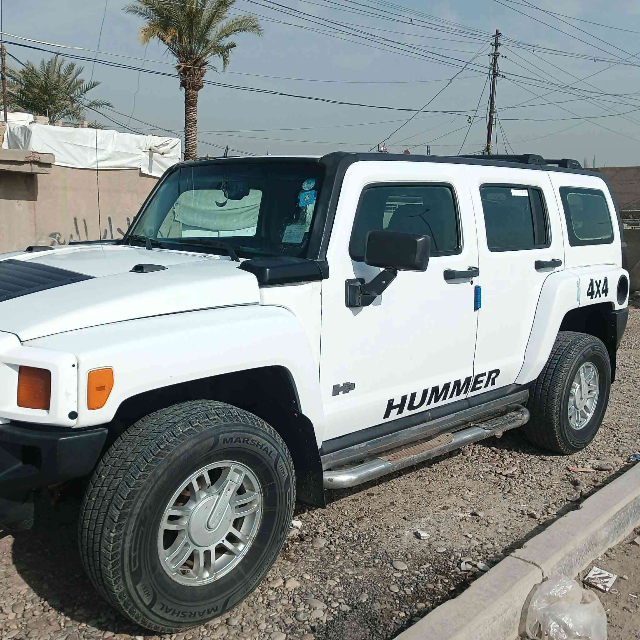 همر H3 بغداد دولي باسمي 2007 محور محرك وكير تاهو 8 سلندر ومنزل بالسنويه والكمارك مع منظومة غاز السعر 98  بيع او مراوس ***********
