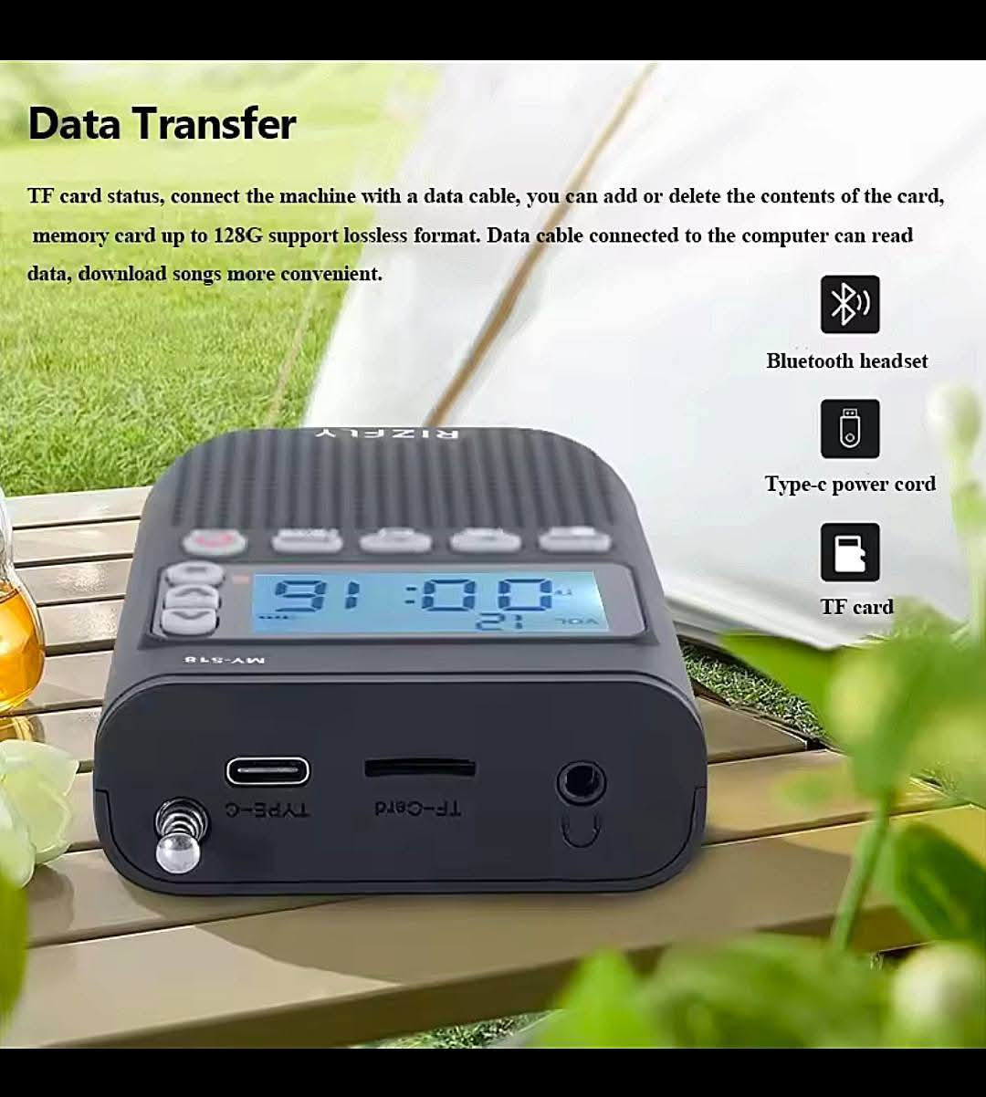 راديو جيب PRUNUS J_618
موجتين AM FM
بلوتوث
رام
شاشه دجتل
شحن بطاريه ليثيوم قابل للشحن ٣.٧ فولت ٢٤٠٠ ملي أمبير
منفذ شحن تايب سي شحن سريع
ساعه ومنبه
ميزه حفظ محطات مفضله
لوك جديد كارتون مامفتوح شرط يوصلك
منفذ سماعه خارجيه ايضا
اي استفسار خاص وبالخدمه 🌹


**إذا كنت صاحب هذا الإعلان وتريد حذفه لأي سبب، رجاءا أرسل رسالة إلى الدعم الفني**