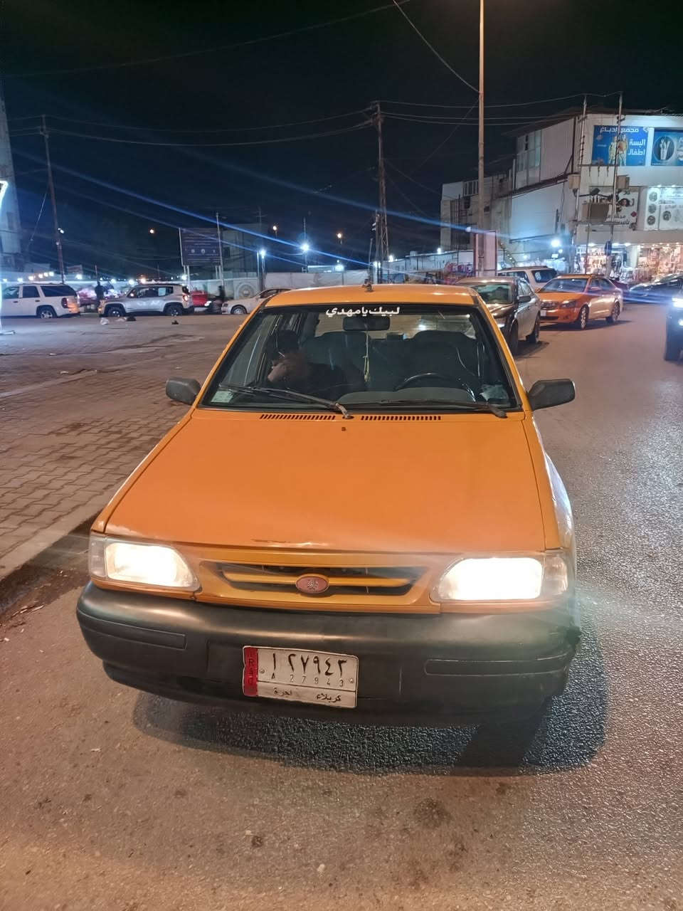 سايبا موديل 2018 رقم كربلاء بيها فقط باب سائق مكينه وكير كفاله تحويل  مكان كربلاء الروضتين 
السعر 39بيها مجال قليل/***********
