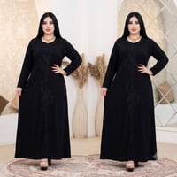 دشداشة نسائية • كشمير ايطالي • ٢XL-٥XL