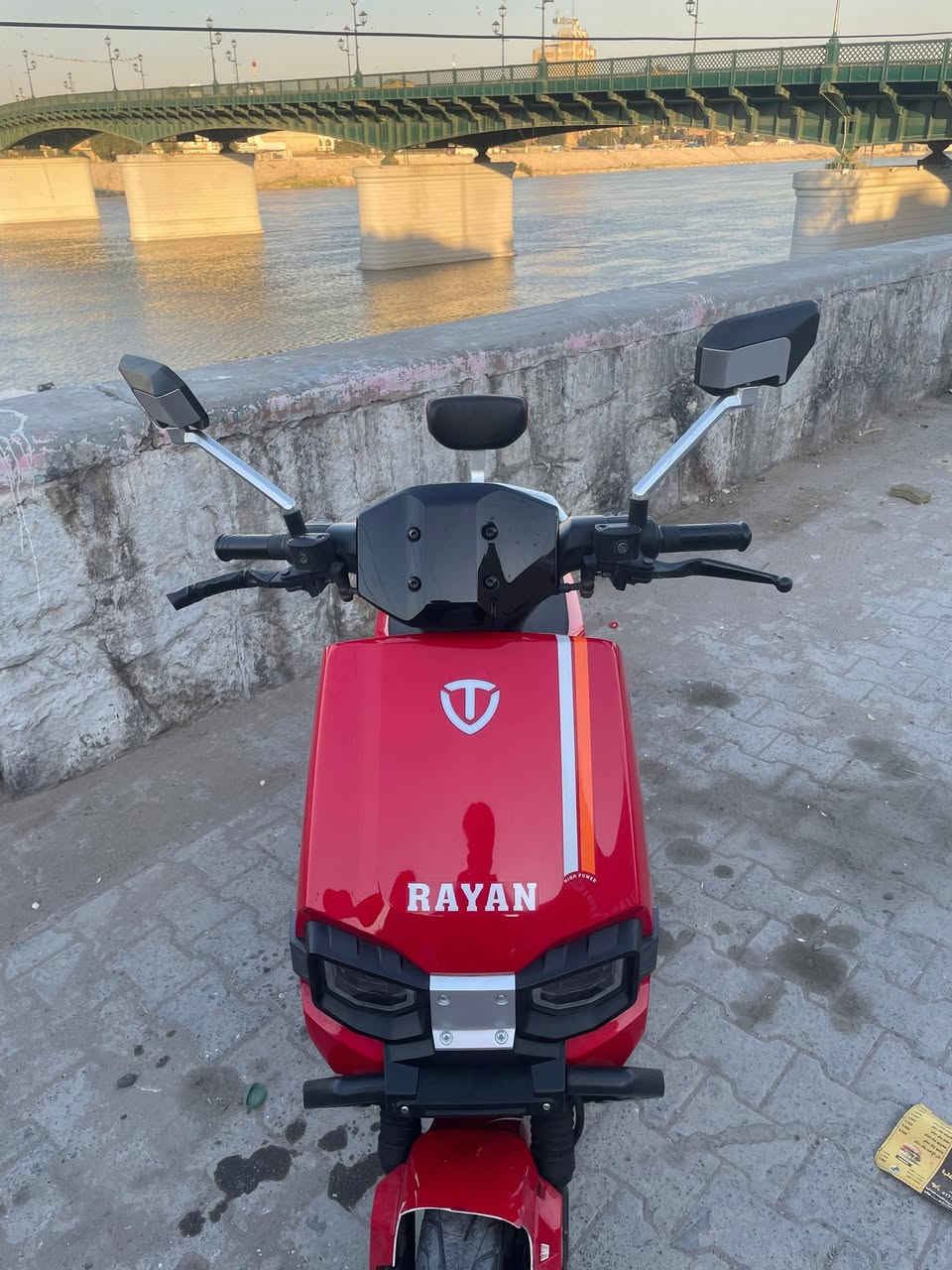 سلام عليكم للبيع دراجه ريان وحش الكون مواصفاتها معروفه دراجه كلها مكفوله كفاله عامه فقط الجاملغ الأمامي مكسور فقط غيره ماكو دراجه خير من الله سعرها 850 وببها مجال مكاني بغداد شارع حيفا /*********** مو شراي لا تعبني فدوه
