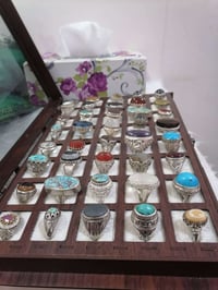 محابس فضة ٩٢٥ • ٤٠ قطعة • النجف الأشرف