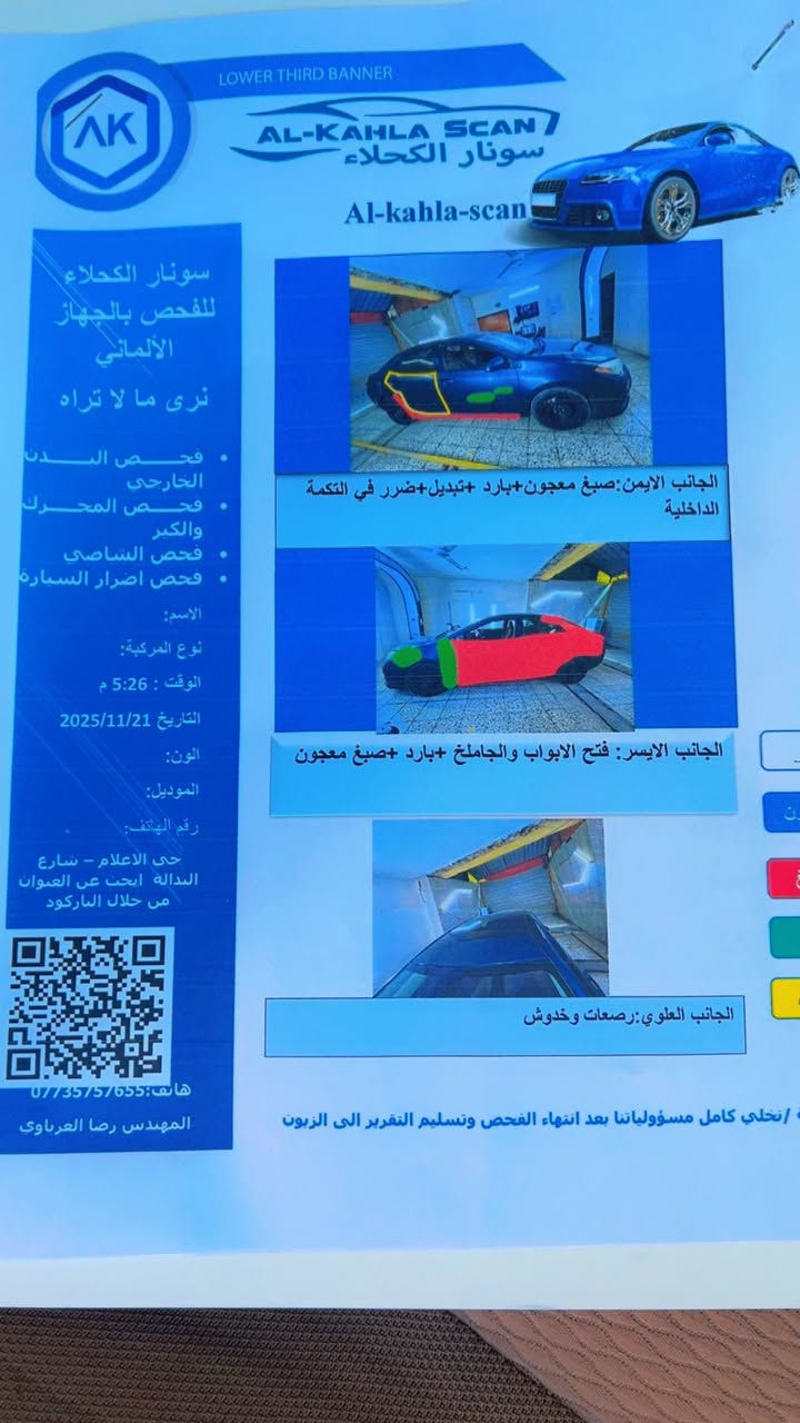 السلام عليكم من رخصة الادارة المحترمة كورلا مديل ١٦ رقم سليمانية الجديد السنويه تنتهي ٢٧ السونار بل المنشور مكان السيارة الشعب السعر ١١٧ رقمي ***********
