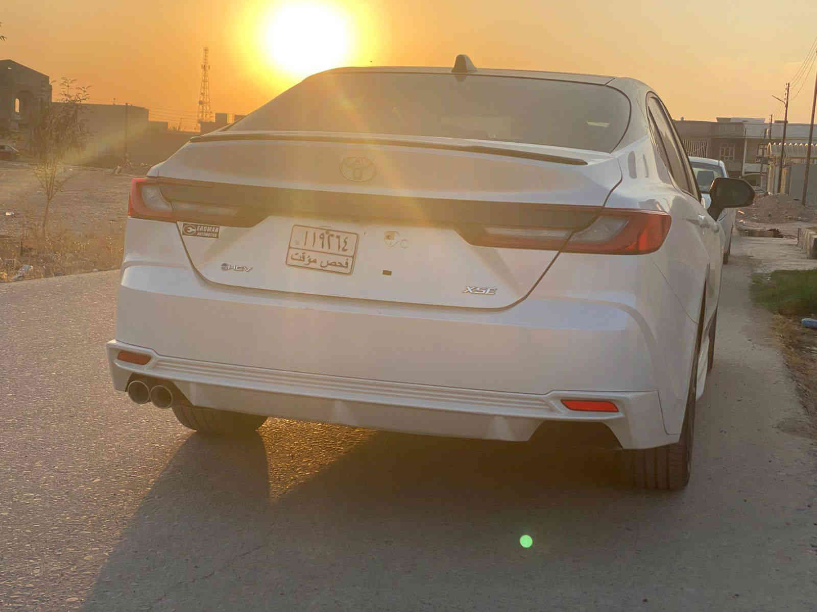 بسم الله الرحمن الرحيم 
على بركة الله 
كامري مديل2025 هايبرد /امريكي XSE يعني مفولة مواصفات 
ماشي 22 الف كيلو متر وليس ميل 
سيارة ماشاء الله تبارك الرحمن فول فول 
بيها شلعة مخيفة كعدتها وقيادتها ميحتاج اسولف بيهن روعة ماشاء الله 
عايزه فقط ترقمها وين مايعجبك بس رقم عربي وتعرفون رقم الهايبرد يمكن ب300 الف  
استيرادها باسم اخوي 
حادثهة مثل ما موضح بلصور 
وصبغت جااملغ وربع باب سايق وشبر چاملغ خلفي ومثلث من البونيد شرط بدون دواخل ولو هوة مبين بلصور واضح حادثا كلش حلو 
ارباك ستيرن مرجع شركة  فقط تنزللها برنامج وتتوكل عل الله 
للاستفسار الاتصال *********** /عنوان صلاح الدين قضاء الدور 
السعر 264 وبيها مجال للشراي
