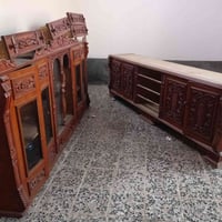 معرض خشب قطعتين للبيع الفوك والجوه 07804134456