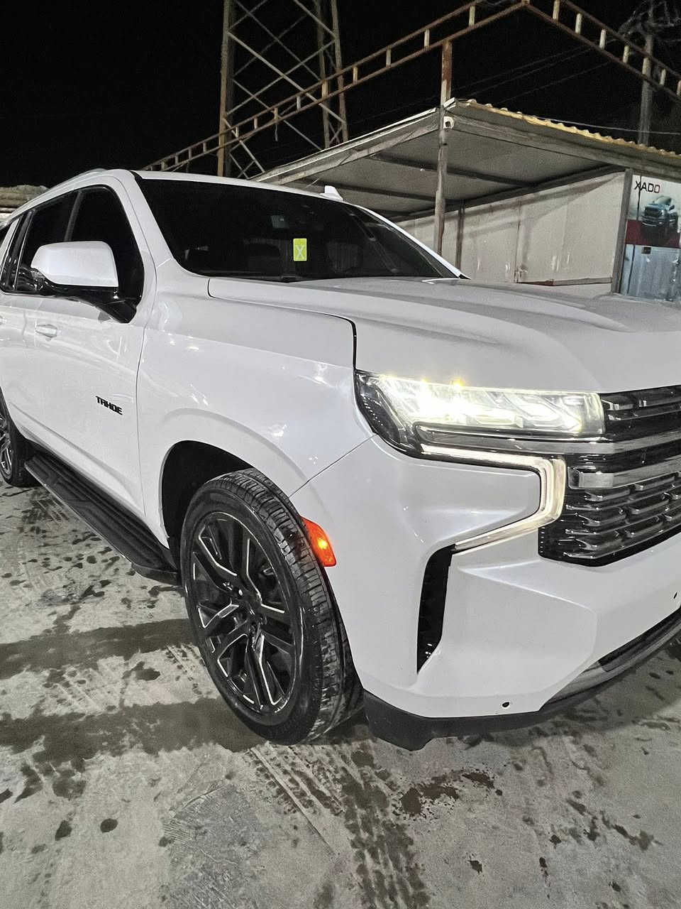 تاهو LT فول مواصفات وارد امريكي موديل 2023 مكينه 5300 تو ويل ماشيه 53 الف  تخم تاير جديد سياره لوك دخول جديد رقم اربيل بسمي *********** شغله كله ع بارد كله بلادي رجعته
