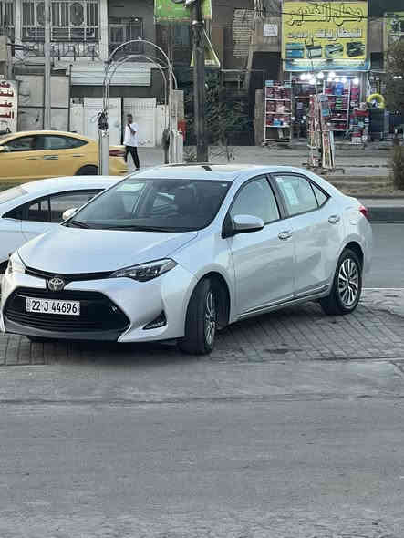 كورلا وارد ٢٠١٨ XLE حادثها جانبي  موضح بالصور وبارد قليل جاملغ الصدر وشخوط بالسيارة بسيطة ماشية٧٠ الف السيارة فول لاخير جاهزة بدون اي نقص 

سعر ١٤٨بيها مجال
بسم شركة تحويل او وكالة 

***********

