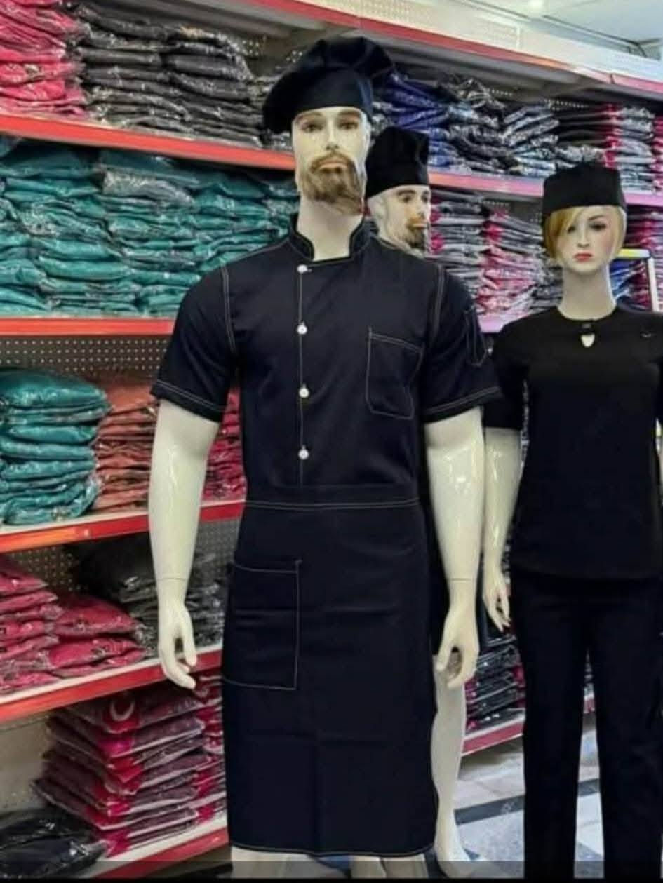 رجعنه وياكم بالموديلات الجميله والمرغوبه
ملابس مطاعم، قمصان مطاعم، 
توفر من جديد قمصان مطعم

قياساات 
S/m/L/xl/xxl/3xl
 القميص ردن ونص ردن
متوفر مريله، وطاقيه،  وتطريز، وزره، وتيشرتات نص ردن ✌️

متوفر سكراب قطعتين للعمال
 
في حال اخذتو سيت كامل عليه تخفيض 🩵

متوفر تطريز

متوفر سليبر  طبي رجالي 

للحجز مراسله البيج او واتساب  ***********
توصيل بغداد 5
محافظات 5
