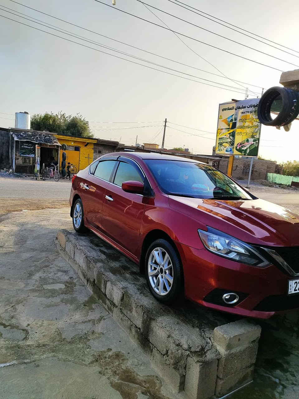 السلام عليكم. 

 سيارة  نيسان سنتره

 موديل 2017 

وارد امريكي

كير محرك شرط 

رقم أربيل شرط التحويل 

هزه جديد 

سنويه جديد 

___________

صدر امامي خلفي جديد 

طخم تاير جديد 

تحكمات استيرن

تثبيت سرعه

بصمه تشغيل عن بعد

________

السياره بدون صبغ 

ضرر فقط بونيد ⚠️

______________

مكان السياره النمرود

للستفسار الاتصال علئ الرقم ***********

_________________________________

السعر اتصل وتدللل ⚠️
