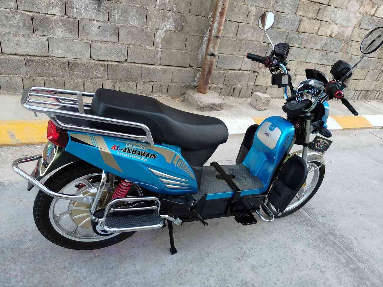للبيع دراجه شحن 6 باتري نضافه فول بصمه تشغيل عن بعد جهاز إنذار مانع للسرقه السعر 550
***********
***********
