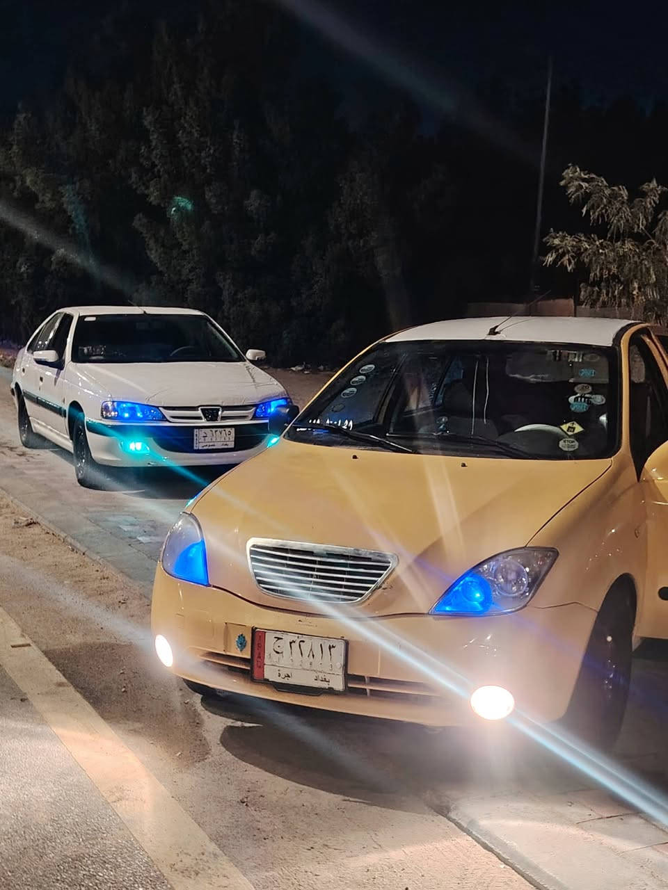 ترهم نقد وقصاد سلام عليكم طيبه مديل 14سياره مكفوله من تبديل كير حداديه تايرات كله جديد بس مكينه تبخر رقم بغداد انيطك نكليزي مكان نجفف***********
