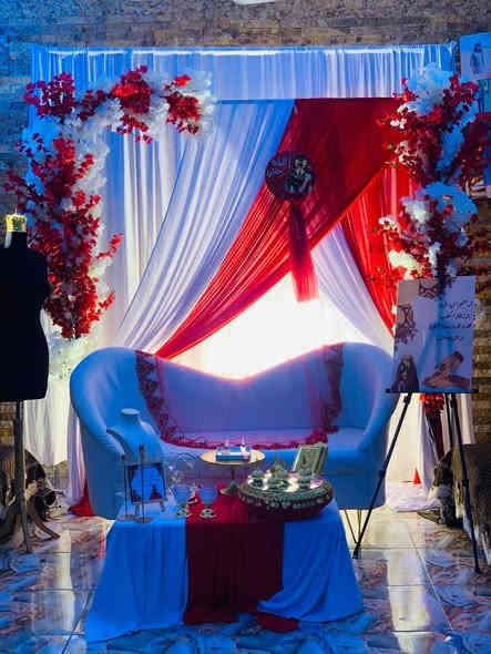 كوشات روز للايجار✨
كراسي عظم عاج ايجار✨

موقعنا 
التاجي، 24 ابو عظام 
قرب مطعم دجاج العائلة✨

***********✨
***********✨
