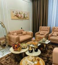 لليجار ..👇 بيت جديد للايجار مؤثث بالكامل من كل الوازم مع سبالت وبسعر م...