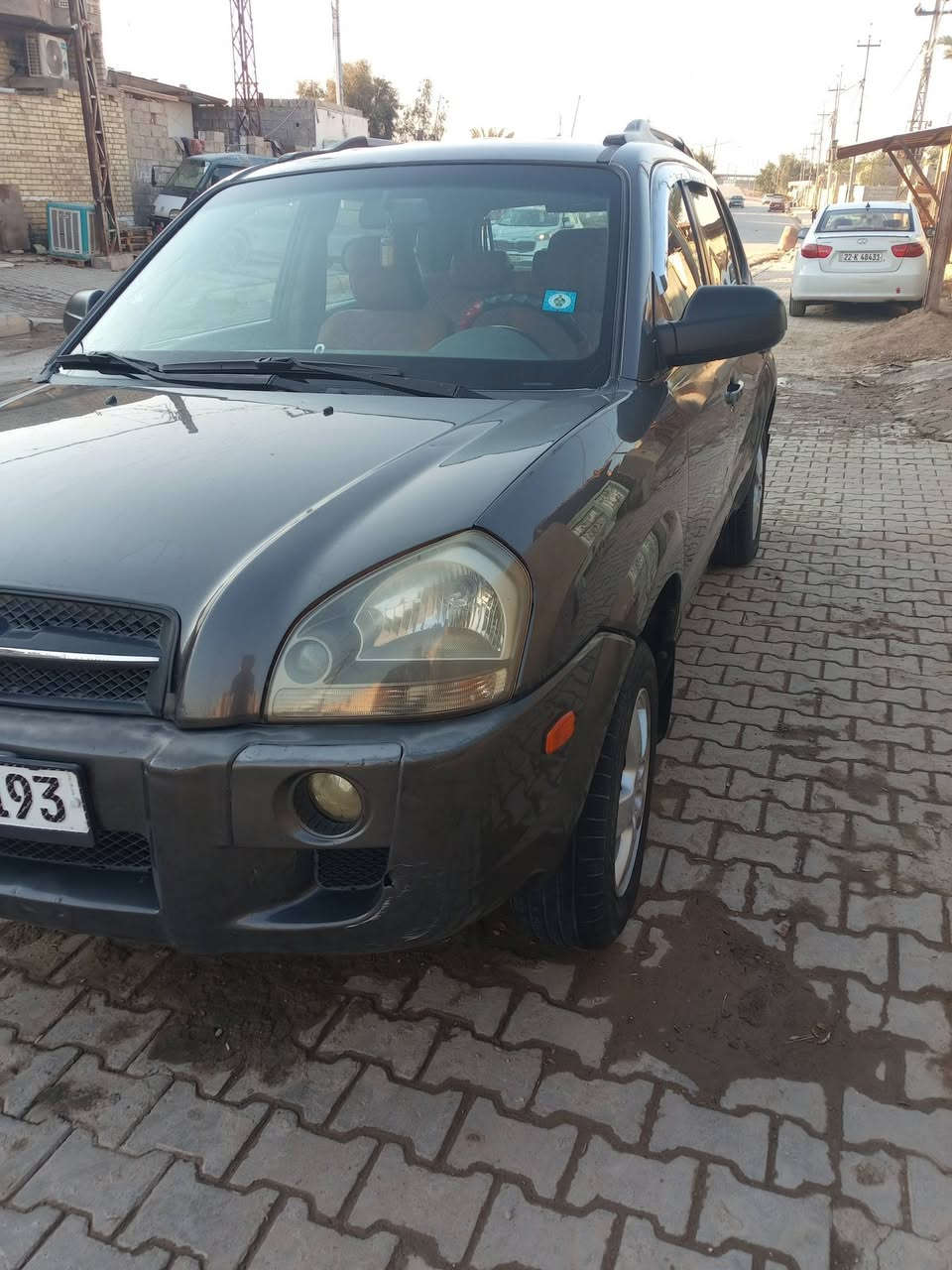 توسان محرك ٢٠٠٠ موديل ٢٠٠٨ رقم وهزه جديد  بأسمي بيه ٣ قطع صبغ بدون دواخل كير محرك مكفولات سياره جاهزه السعر 97 الرقم ‏‪***********
